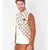 DEYANN Ethanic Printed Off White Color Nehru Jacket