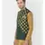 DEYANN Ethanic Printed Deep Green Color Nehru Jacket