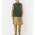 DEYANN Ethanic Printed Deep Green Color Nehru Jacket