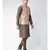 Men's Cream Color Nehru Jacket with Solid Kurta Set