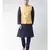 Men's Yellow Color Nehru Jacket with Solid Kurta Set