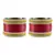 Rani Color Acrylic And Brass Bangle