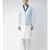 Men's Sky Blue Color Nehru Jacket with Kurta set