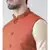 Men's Maroon Color Nehru Jacket with Kurta set