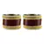 Maroon Color Acrylic And Brass Bangle