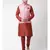 Men's Pink Color Nehru Jacket with Kurta set