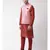Men's Pink Color Nehru Jacket with Kurta set
