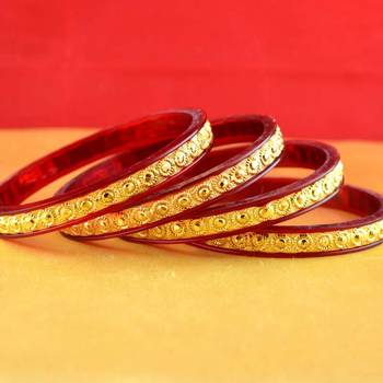 gold moti stone cz polki kundun meenakari pearl bangle kara size-2.4 1