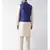Men's Royal Blue Color Nehru Jacket with Kurta set