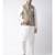 Men's Cream Color Nehru Jacket with Kurta set