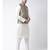 Men's Cream Color Nehru Jacket with Kurta set