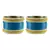 Firozi Color Acrylic And Brass Bangle