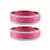 Pink Color Acrylic And Brass Bangle