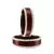 Maroon Color Acrylic And Brass Bangle