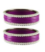 Rani Color Acrylic And Brass Bangle