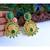 Matte Finish Green Party Wear Earrings dj-04847