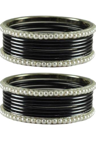 Black Color Brass Bangle