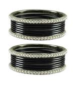 Black Color Brass Bangle