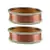 Peach Color Brass Bangle