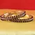 Gold Moti Stone Cz Polki Kundun Meenakari Pearl Bangle Kara