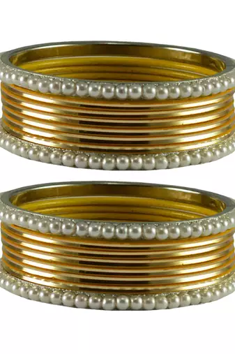 Golden  Color Brass Bangle