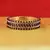 Gold Moti Stone Cz Polki Kundun Meenakari Pearl Bangle Kara