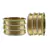 Golden  Color Brass Bangle