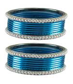 Firozi Color Brass Bangle