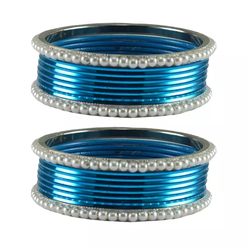 Firozi Color Brass Bangle