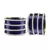 Blue Color Brass Bangle