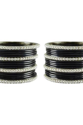 Black Color Brass Bangle