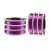 Purple  Color Brass Bangle