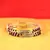 Gold Moti Stone Cz Polki Kundun Meenakari Pearl Bangle Kara