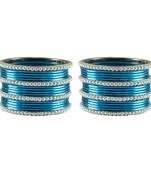 Firozi Color Brass Bangle