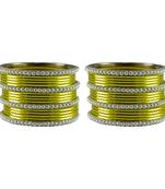 Yellow Color Brass Bangle