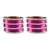 Light Rani Color Brass Bangle