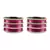 Dark Purple  Color Brass Bangle