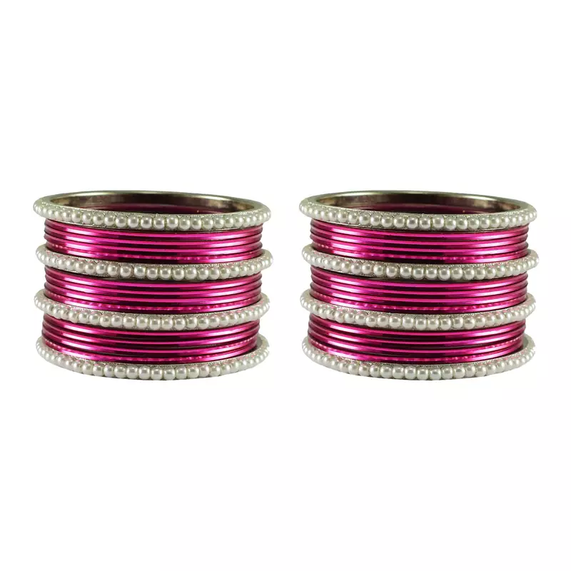 Dark Purple  Color Brass Bangle