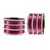 Dark Purple  Color Brass Bangle