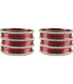 Red Color Brass Bangle