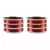 Maroon Color Brass Bangle
