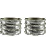 Silver  Color Brass Bangle