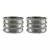 Silver  Color Brass Bangle