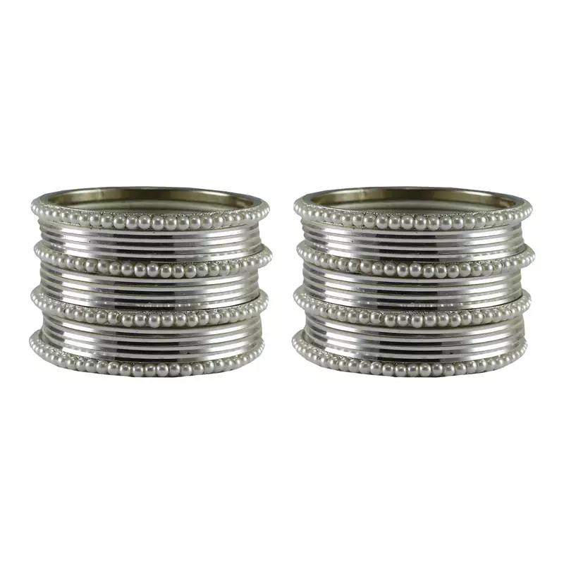 Silver  Color Brass Bangle