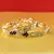 Gold Moti Stone Cz Polki Kundun Meenakari Pearl Bangle Kara Size