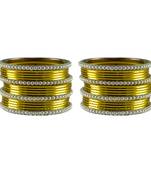 Yellow Color Brass Bangle