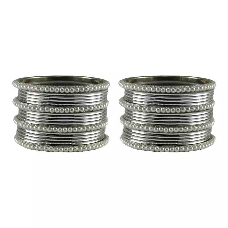 Grey Color Brass Bangle