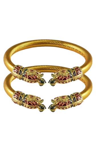 Golden  Color Brass Bangle