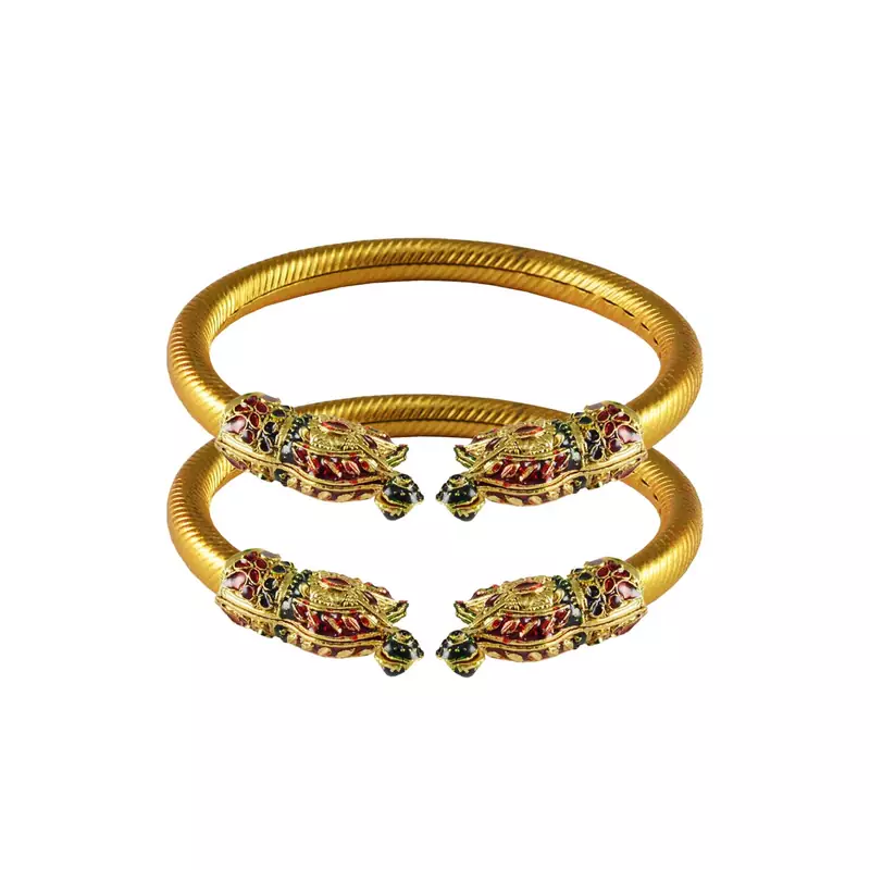 Golden  Color Brass Bangle