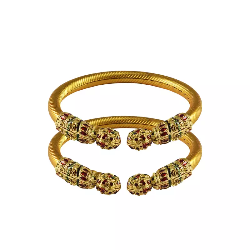 Golden  Color Brass Bangle